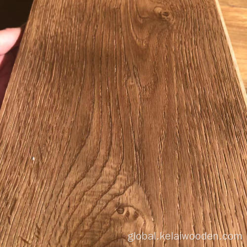 Oak Brushed Natural Oiled Whole sale handscraped oak wood plank engineered flooring Factory